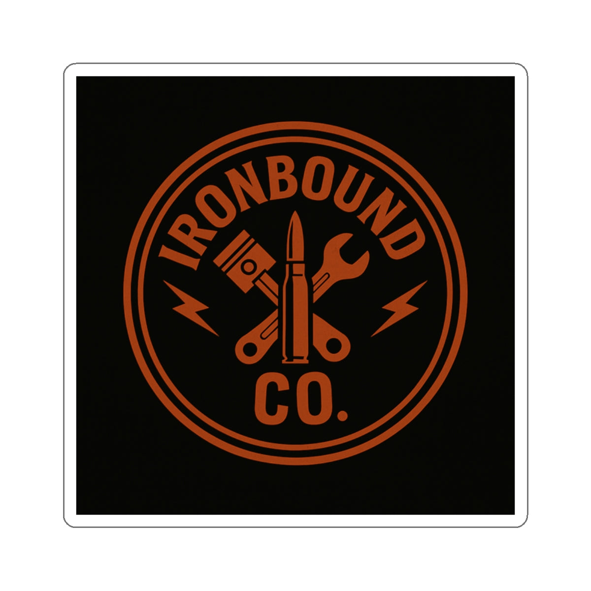 Ironbound Co. Die-Cut Stickers