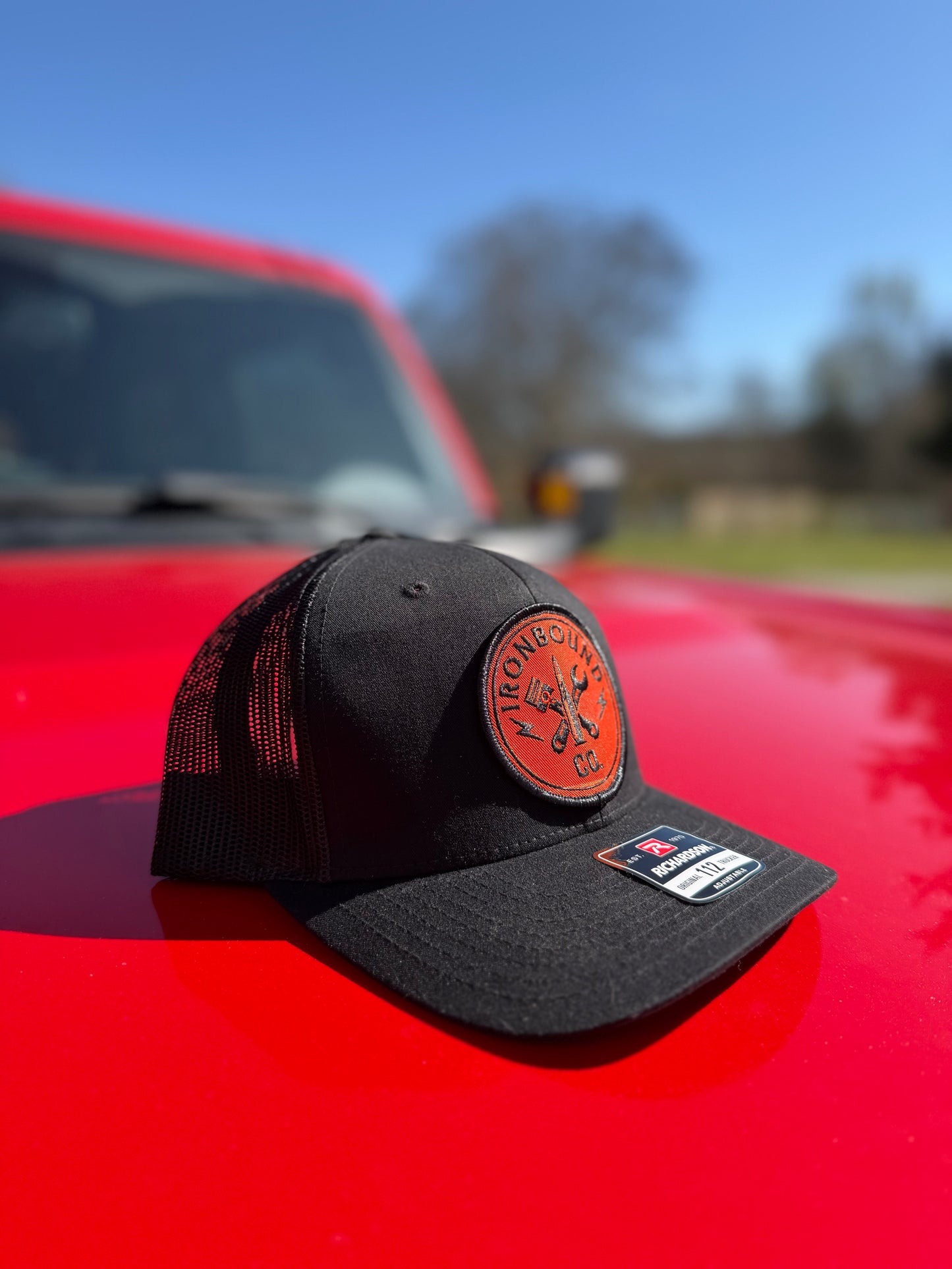 Ironbound Co. Logo Patch Hat- Richardson 112 Adjustable Trucker