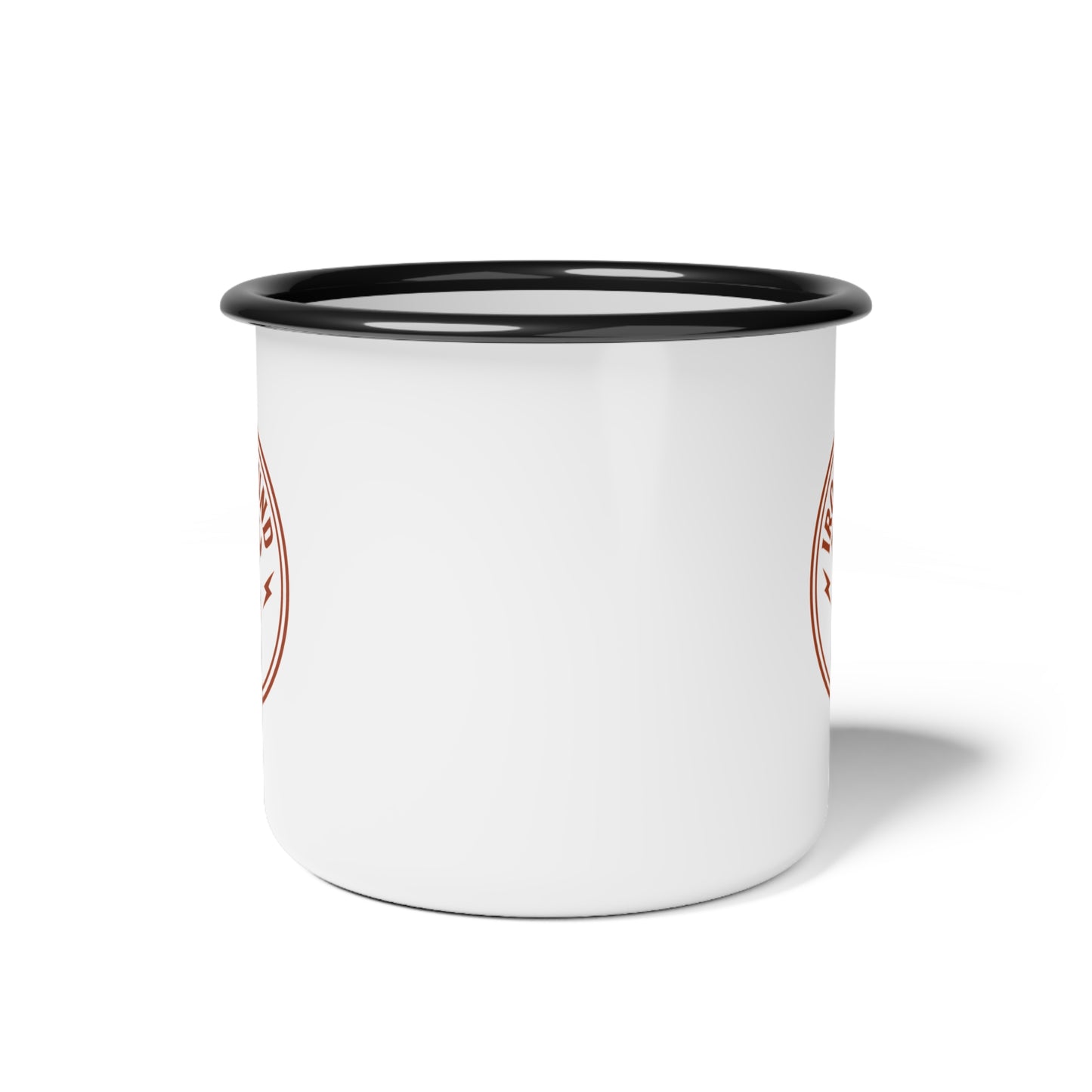 Ironbound Co. Camp Mug – White Enamel
