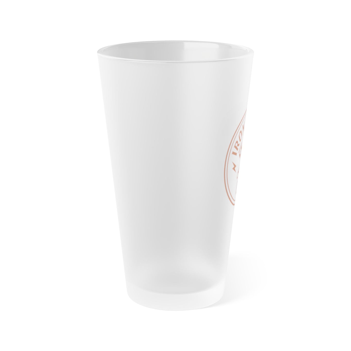 Ironbound Co. Frosted Pint Glass