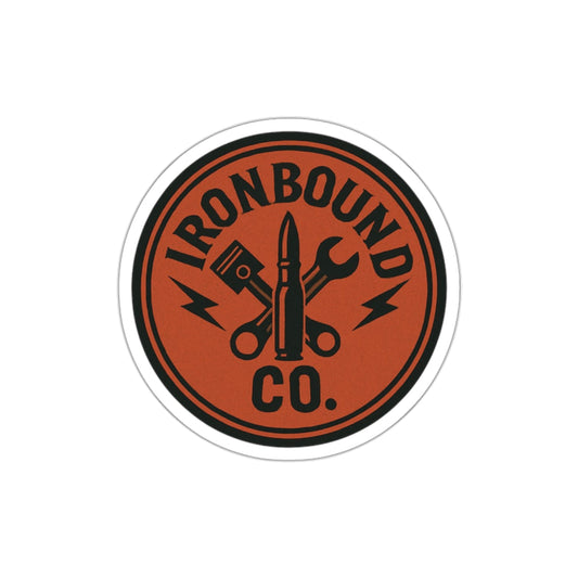 Ironbound Co. Logo Sticker – Die-Cut Edition