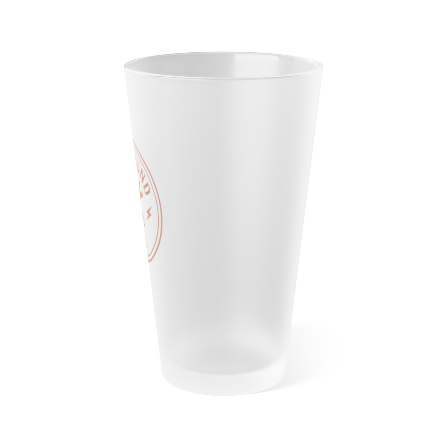 Ironbound Co. Frosted Pint Glass