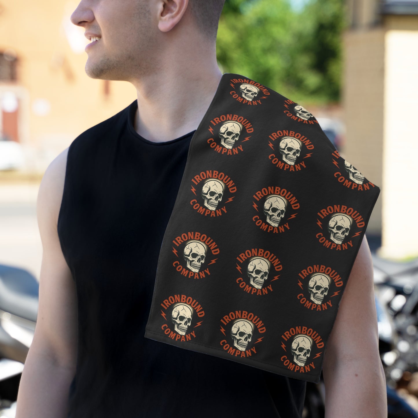 Ironbound Co. Garage Towel – Skull Edition (11x18")