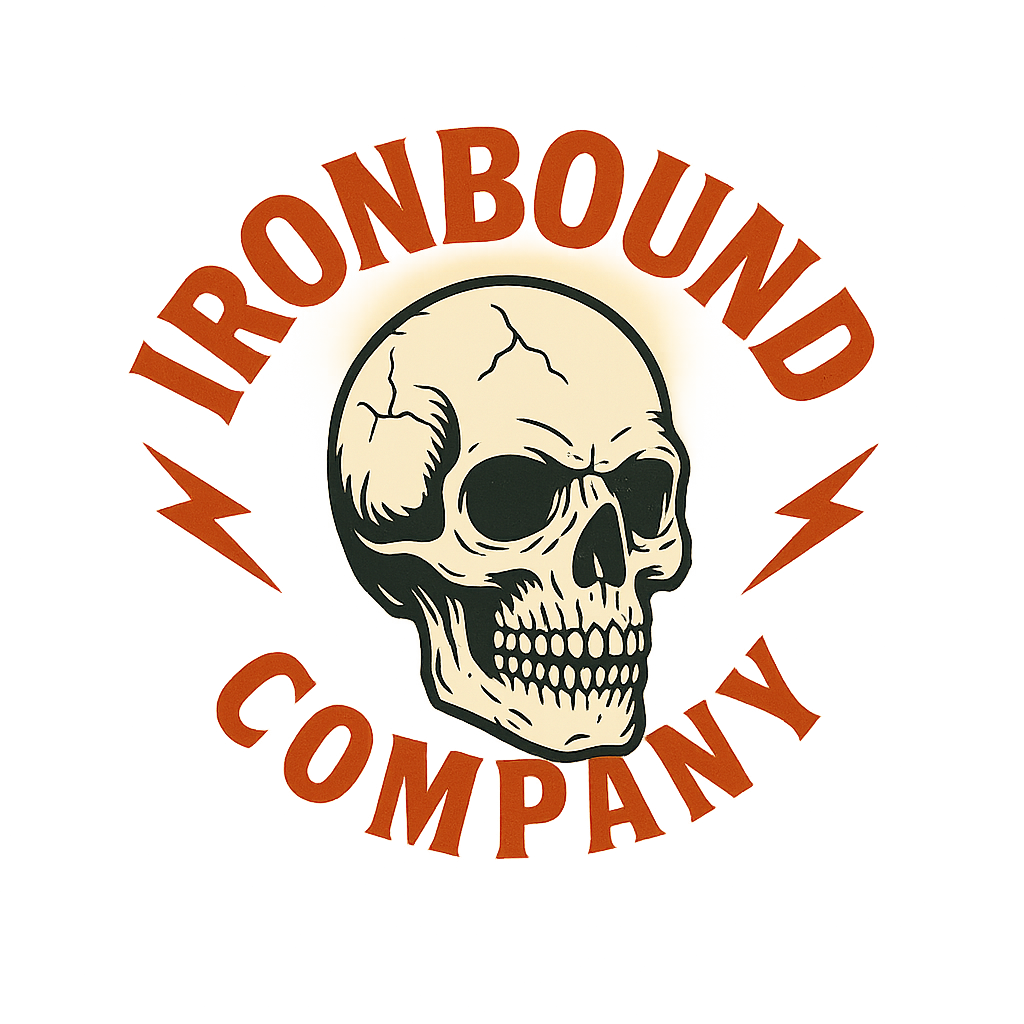 Ironbound Co. Skull 2.5" Die Cut Sticker